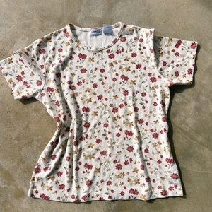 Vintage Floral Cabin Creek Tee